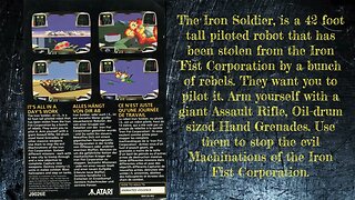 Iron Soldier Back Cover to AI Art