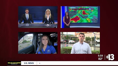 Tracking Hurricane Hilary's impact on Las Vegas
