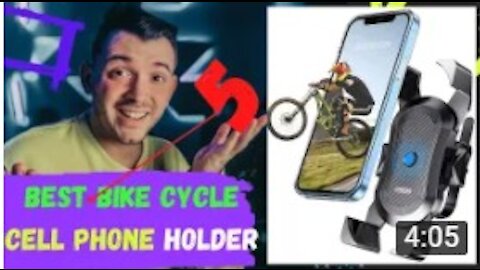 Best Bike Cycle Cell Phone Holder ! best phone mount for bike ! 2021