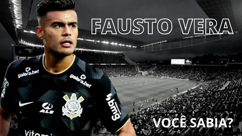 FAUSTO VERA, O VOLANTE PRETO E BRANCO DO CORINTHIANS