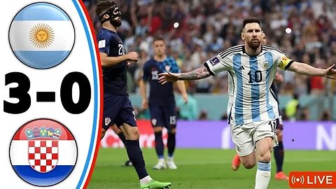 Argentina vs Croatia 3-0 || All Gоals & Extеndеd Hіghlіghts || HD 2022 #worldcup