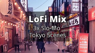 LoFi Beats Mix 🎵 + Slo-Mo Tokyo 🗼 | Ueno Ameyoko ✨