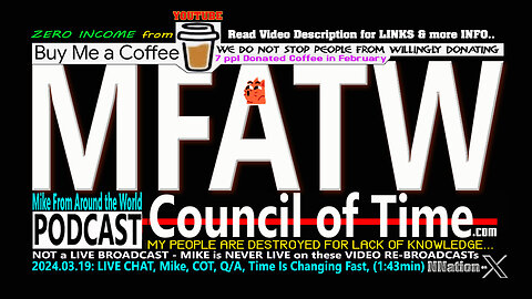 2024.03.19: LIVE CHAT, Mike, COT, Q/A, Time Is Changing Fast, (1:43min)