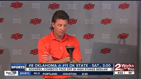 Oklahoma, Oklahoma State gear up for high stakes Bedlam showdown