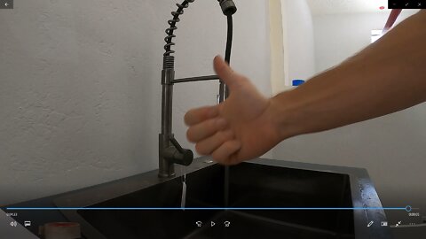 Sink Installation in Butcher Block