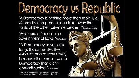 Democracy or Republic What is the United States?