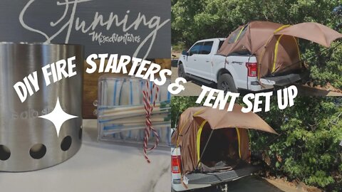 Umbrauto Truck Tent Setup & DIY Waterproof Fire Starters