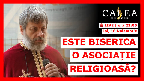 🔴 LIVE #677 - ESTE BISERICA O ASOCIAȚIE RELIGIOASĂ? || Pr. TUDOR CIOCAN