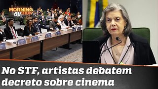 “Censura não se debate, se combate”, diz Cármen Lúcia, em audiência com artistas