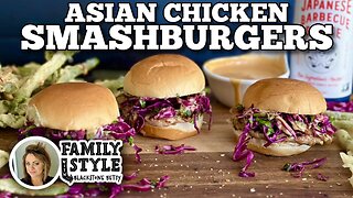 Asian Chicken Smashburgers | Blackstone Griddles