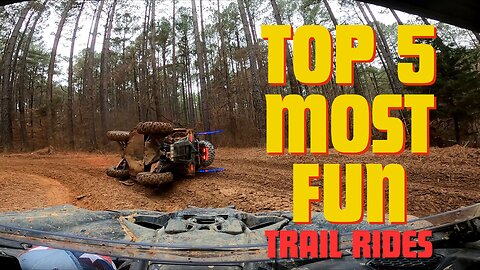 Top Five Most Fun Trails - We rank our favorite rides in the US