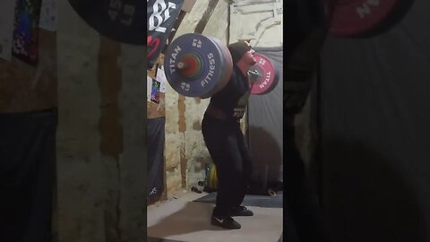 210 kg / 462 lb - Back Squat