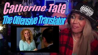 Catherine Tate - The Offensive Translator - **1st Time Reacting** Live Streaming With JustJenReacts