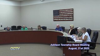 Addison Township Board Meeting: August, 21st 2023