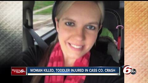 Kokomo woman killed, toddler injured in crash on US 35 in Cass County