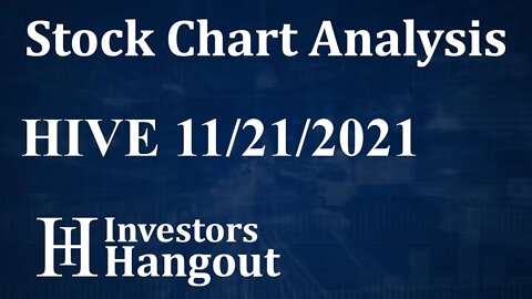 HIVE Stock Chart Analysis Hive Blockchain Technologies Ltd. - 11-21-2021