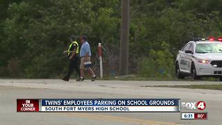 Parents concerned about parking at school