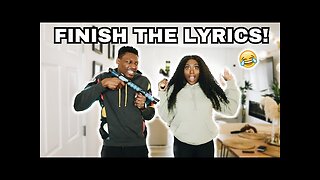 FINISH THE LYRICS CHALLENGE! 😱 😂 *Hilarious and Funny*