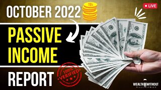 October 2022 Passive Income Report