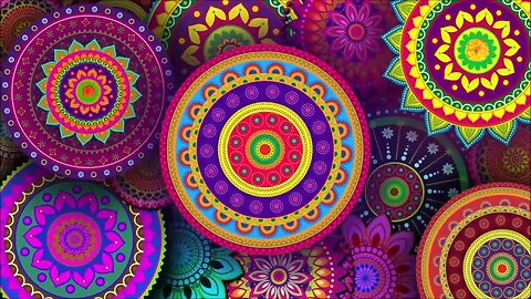 2P ᴴᴰ | 2h| | Secret Garden - Awesome Music With Mesmerising Mandalas |@S A N C T U A R Y A N S