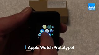 Check out this Apple Watch prototype