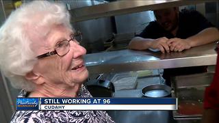 96-year-old Cudahy woman still working