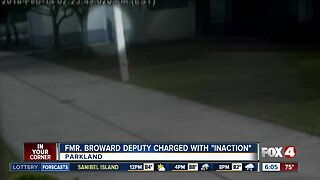 Former Broward Deputy charged with "inaction" in Parkland shooting