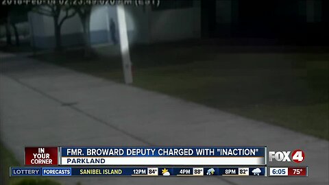 Former Broward Deputy charged with "inaction" in Parkland shooting