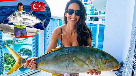 Girl Spearfishing VS Champion Fisherman! She Dives To Spear Fish, He Uses Hook & Line!