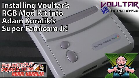 How to RGB Mod the Nintendo Super Famicom Jr Featuring Adam Koralik's SFC Jr