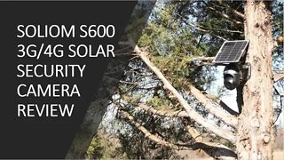 TNT #150: SOLIOM S600 3G/4G Solar Security Camera Unboxing, Install and Review.