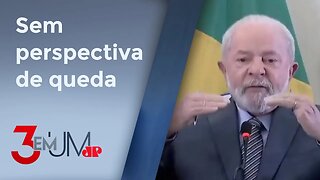 Lula se irrita com manutenção dos juros em 13,75% pelo Banco Central
