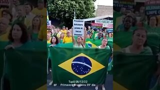 Tupã - 08/12/2022 - O povo brasileiro clama por intervenção Militar!