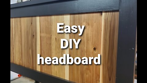 Easy DIY Headboard