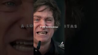 JAVIER MILEI PIDE A LOS ARGENTINOS NO TENER MIEDO DE CAMBIAR LA CASTA CORRUPTA DE ARGENTINA