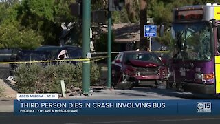Three people dead after crash involving city bus at 7th Avenue and Missouri