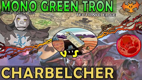 TD's Mono Green Tron VS Charbelcher｜No Warping Wails!!!｜Magic The Gathering Online Modern League Match