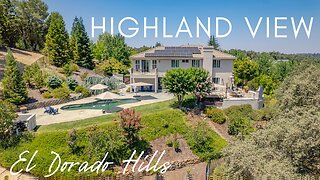 Highland View Estate with Gourmet Kitchen & Sports Court - 3306 Appian Way, El Dorado Hills, CA