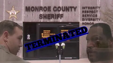 Corrections Officer terminated Monroe County Indiana