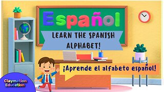 ¡Aprende el alfabeto español y baila mientras miras! Learn the Spanish alphabet and dance!