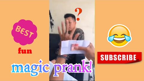Magic prank at kalokohan(funny video)