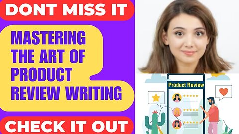 Product Review Writing - Product Writing - Product Descriptions - Product Research