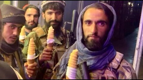 Blood Flows As Taliban Mock Joe Biden With Ice Cream Photo - THE CORRECT VIEWS 08/19/2021