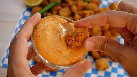 Crispy Chicken Bites with Mayo Sauce Recipe By Recipes Of The World