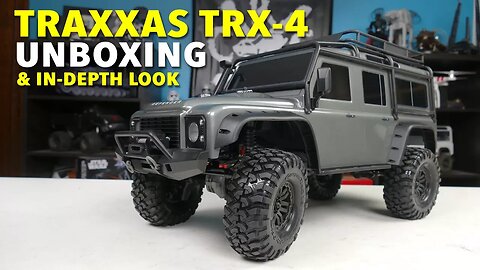 The Traxxas TRX-4 Has Arrived! In-Depth Unboxing Of Their RC Land Rover Defender D110