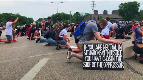 A Black Lives Matter protest occurred in Mequon on Saturday