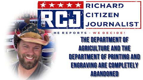 2021 JUN 22 t.me_richardcitizenjournalist_2359 Dept agriculture, Dept Printing_Engraving abandoned