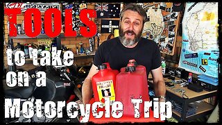 Tools to take on a Motorcycle Trip