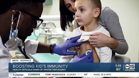 How to boost your child's immunity ahead of winter illnesses