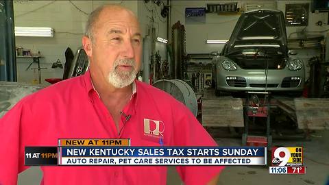 Kentucky braces for new sales taxes on July 1